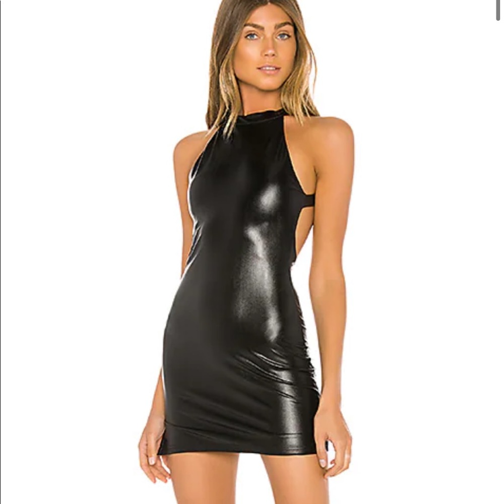 Revolve Maliah backless mini dress